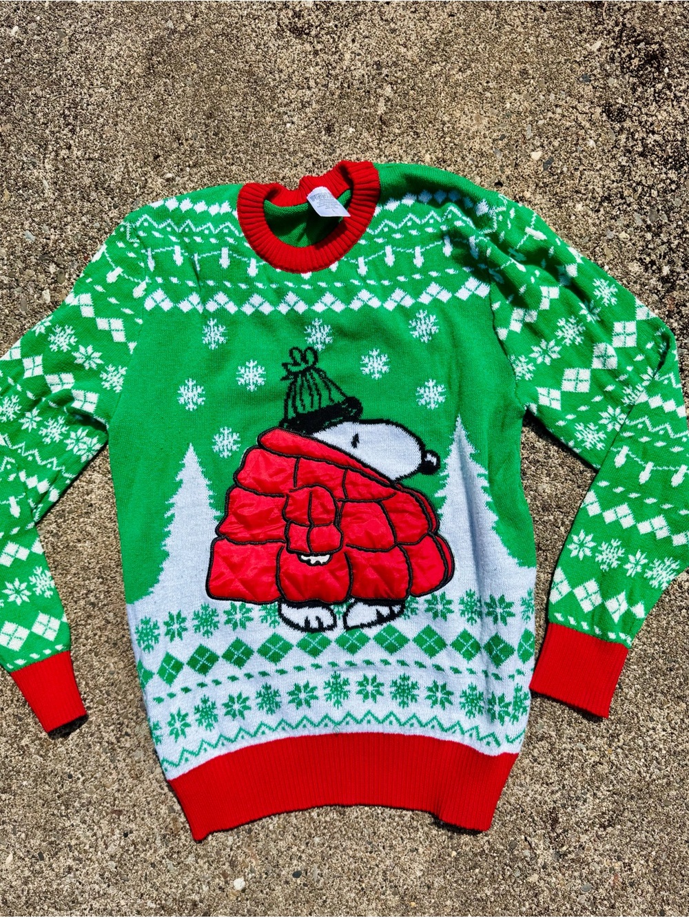Peanuts Snoopy Christmas Sweater